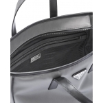 プラダ トートバッグ ビジネスバッグ テスートサフィアーノ トライアングルロゴ グレー/ブラック メンズ PRADA 2VG064_064_F0H16