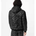 Louis Vuitton ダウンジャケット キルティング フーディ 1A8WUO