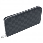 ルイヴィトン ダミエ・グラフィット　LV　メンズ　ラウンドファスナー長財布　トラベル　ジッピー・オーガナイザー  N60111