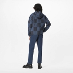 LOUIS VUITTON LV ジャイアントダミエレースウインドブレーカ 1A0256