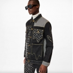 LouisVuitton NIGOコラボ モノグラム デニムジャケット 1A9K64