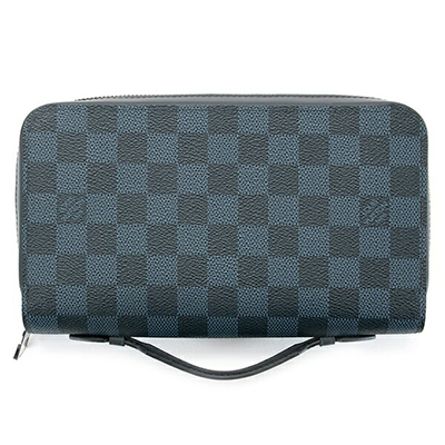 ルイヴィトン  長財布 LOUISVUITTON メンズ マルチケース ジッピー×L ダミエ･コバルト N41590