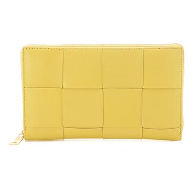 ボッテガヴェネタ BOTTEGA VENETA ラウンドファスナー 長財布 小銭入れ付き 651368 vcqc1 7130
