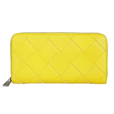 ボッテガヴェネタ BOTTEGA VENETA ラウンドファスナー 長財布 小銭入れ付き グリーン メンズ 573431 VO0BI 7124
