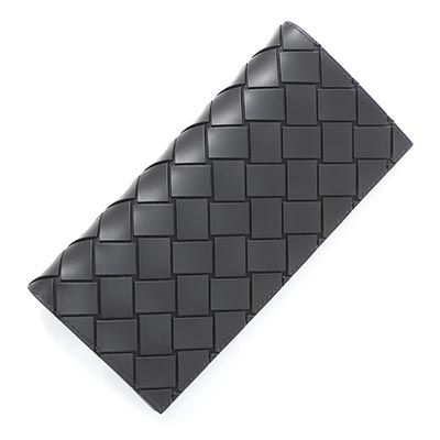 ボッテガヴェネタ BOTTEGA VENETA 二つ折りコンチネンタルウォレット長財布 ブラック メンズ 635077 vbwl1 8803