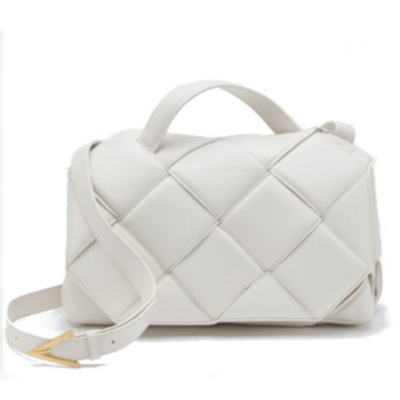 ボッテガ ヴェネタ BOTTEGAVENETA トップ ハンドル ショルダー ハンドバッグ ホワイト 2way 632647 VCQR1 9033