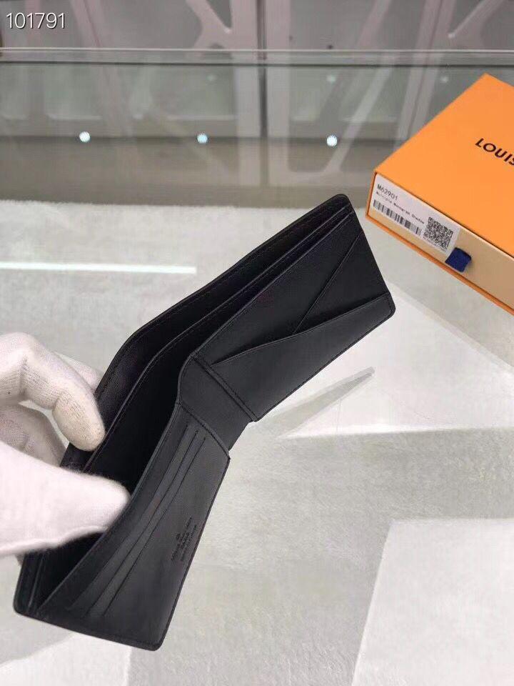 ルイヴィトン LOUISVUITTON モノグラムシャドウ ポルトフォイユミュルティプル 二つ折り札入れ イニシャル M62901