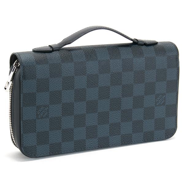 ルイヴィトン  長財布 LOUISVUITTON メンズ マルチケース ジッピー×L ダミエ･コバルト N41590