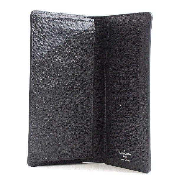 ルイヴィトン Louis Vuitton ポルトフォイユブラザ モノグラム エクリプス スプリット 長財布 メンズ M63027