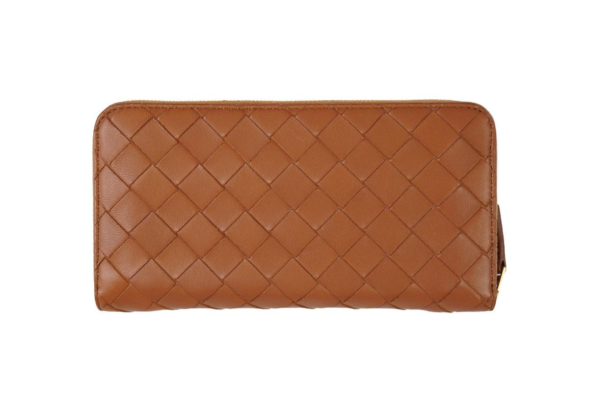 ボッテガヴェネタ BOTTEGA VENETA イントレチャート ジップ ウォレット 577775 VOOBH 2695
