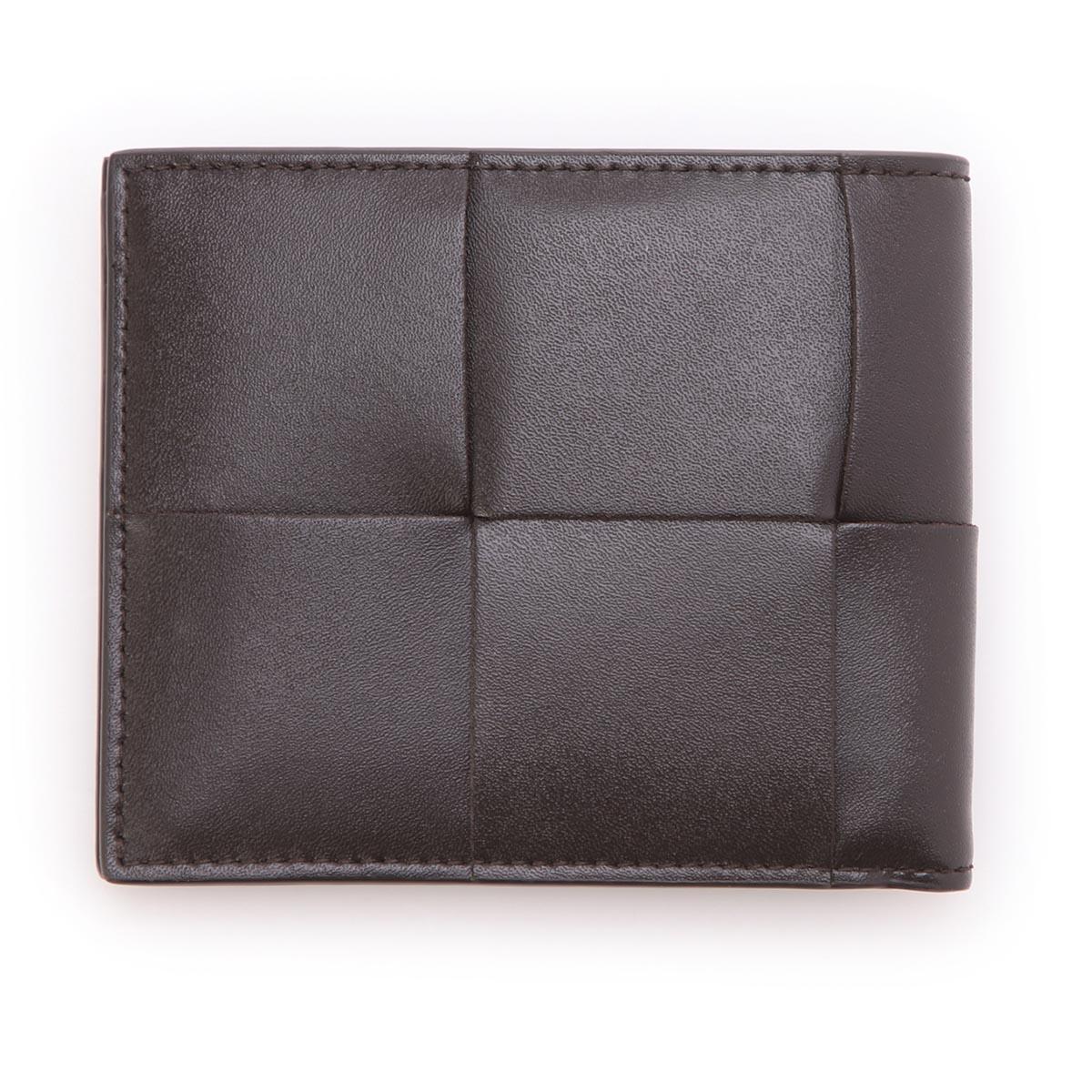 ボッテガヴェネタ BOTTEGA VENETA イントレチャート アーバンレザー 二つ折財布 フォンダン 649603 vbwd2 2145
