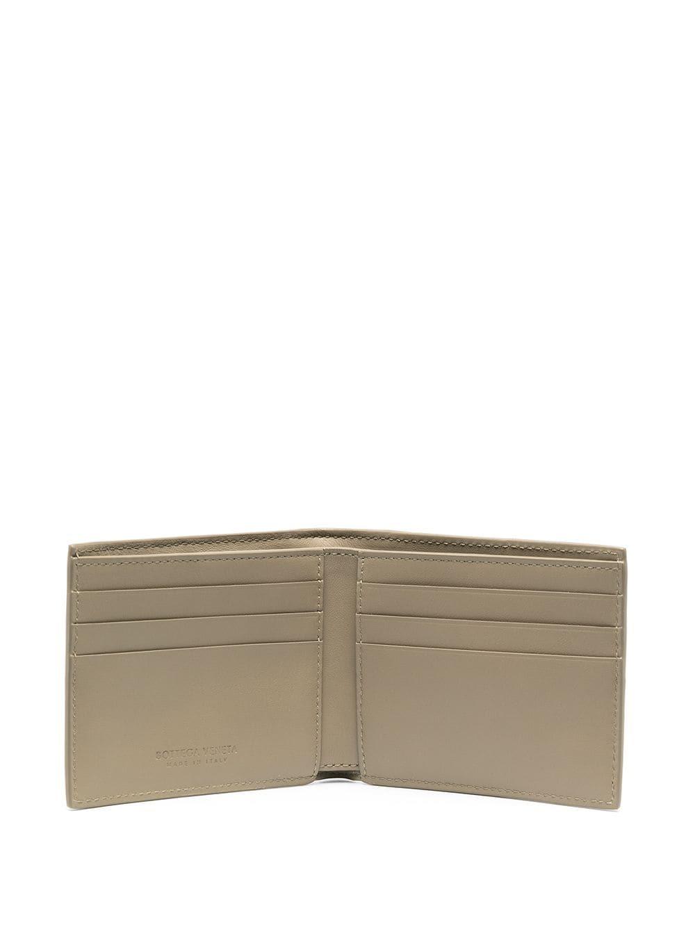 ボッテガヴェネタ BOTTEGA VENETA イントレチャート アーバンレザー 二つ折財布 トープ 649603 VBWD2 1511