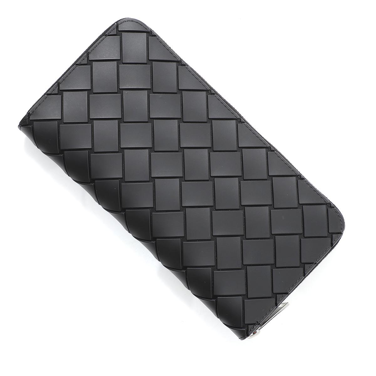 ボッテガヴェネタ BOTTEGA VENETA ラウンドファスナー 長財布 小銭入れ付き メンズ 593217 vbwl1 8803