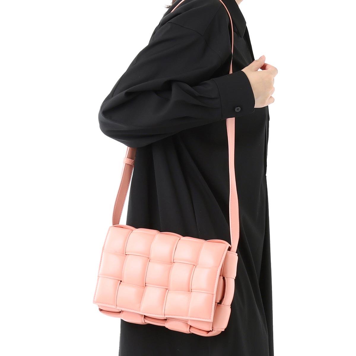 ボッテガヴェネタ BOTTEGA VENETA ショルダーバッグ クロスボディバッグ レディース マキシイントレチャート 591970 vcqr1 7806