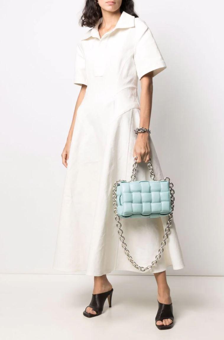ボッテガ ヴェネタ BOTTEGA VENETA ザ・チェーン カセット クロスボディバッグ ショルダーバッグ 631421 VBWZ0 1619