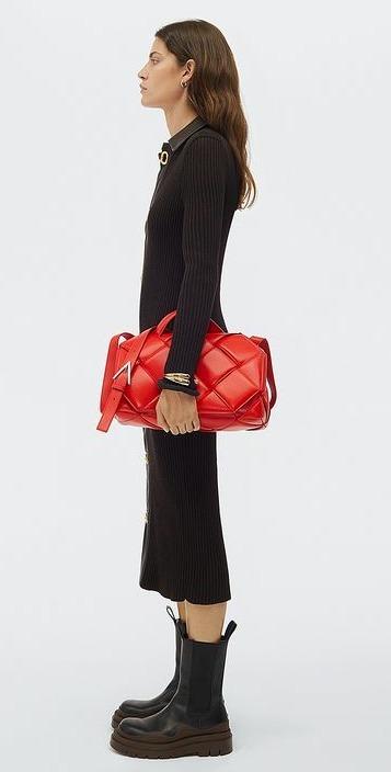 ボッテガ ヴェネタ BOTTEGAVENETA トップ ハンドル ショルダー ハンドバッグ ホワイト 2way 632647 VCQR1 6408
