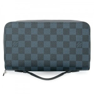 ルイヴィトン  長財布 LOUISVUITTON メンズ マルチケース ジッピー×L ダミエ･コバルト N41590