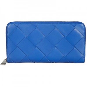 ボッテガヴェネタ BOTTEGA VENETA ラウンドファスナー 長財布 小銭入れ付き グリーン メンズ 573431 VO0BI 4248
