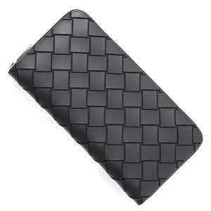 ボッテガヴェネタ BOTTEGA VENETA ラウンドファスナー 長財布 小銭入れ付き メンズ 593217 vbwl1 8803
