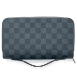 ルイヴィトン  長財布 LOUISVUITTON メンズ マルチケース ジッピー×L ダミエ･コバルト N41590