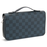 ルイヴィトン  長財布 LOUISVUITTON メンズ マルチケース ジッピー×L ダミエ･コバルト N41590