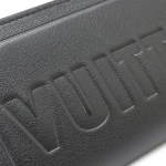 ルイヴィトン  メンズ LOUISVUITTON 財布 ポルトフォイユ ブラザ ロゴ 型押し レザー ダーク・アンフィニティ ノワール 黒 ブラック M63256