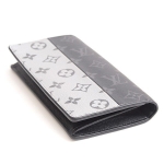 ルイヴィトン Louis Vuitton ポルトフォイユブラザ モノグラム エクリプス スプリット 長財布 メンズ M63027