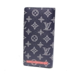ルイヴィトン LOUIS VUITTON メンズ財布 ポルトフォイユ ブラザ モノグラム アップサイドダウン インク M62893
