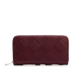 ボッテガヴェネタ BOTTEGA VENETA ラウンドファスナー 長財布 小銭入れ付き グリーン メンズ 573431 VO0BI 3698