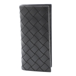 ボッテガヴェネタ BOTTEGA VENETA 二つ折りコンチネンタルウォレット長財布 ブラック メンズ 635077 vbwl1 8803
