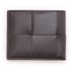 ボッテガヴェネタ BOTTEGA VENETA イントレチャート アーバンレザー 二つ折財布 フォンダン 649603 vbwd2 2145