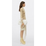 ボッテガ ヴェネタ BOTTEGAVENETA トップ ハンドル ショルダー ハンドバッグ ホワイト 2way 632647 VCQR1 9033