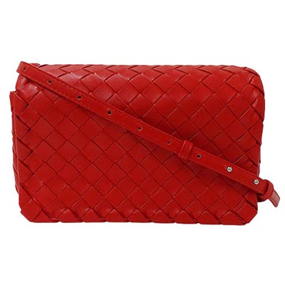 ボッテガヴェネタ SAINT LAURENT イントレチャート ショルダーバッグ ボルドー 609231 VCPP1 8855