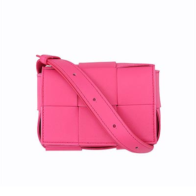 ボッテガベネタ BOTTEGA VENETA イントレチャートレザーミニバッグ ザ・カセット 666688 VMAY1 5618