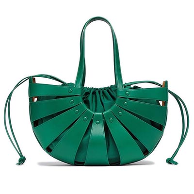 ボッテガベネタ BOTTEGA VENETA レザー クロスボディ 2way バッグ チリレッド スモール/ ショルダー 651577VMAUH3104
