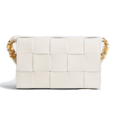 ボッテガベネタ Bottega Veneta クロスボディ イントレチャートレザー カセットショルダーバッグ 666870V17H19009