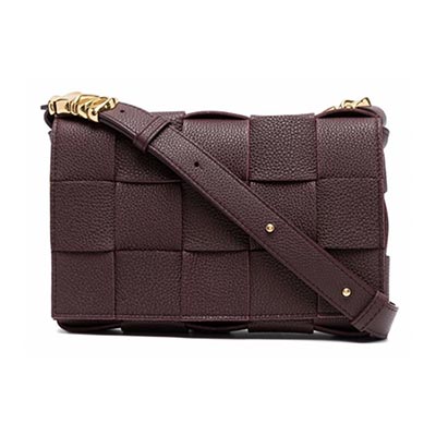 ボッテガベネタ Bottega Veneta クロスボディ イントレチャートレザー カセットショルダーバッグ 666870V17H16111