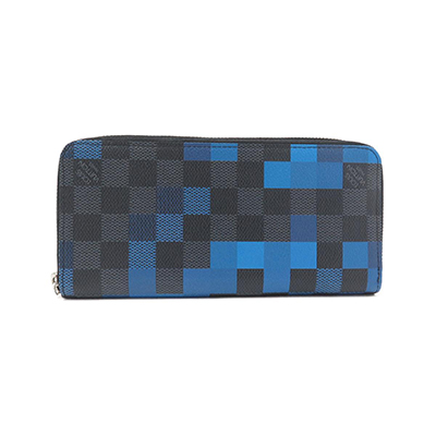 ルイ ヴィトン LouisVuitton ジッピーダミエグラフィット 長財布 N60170