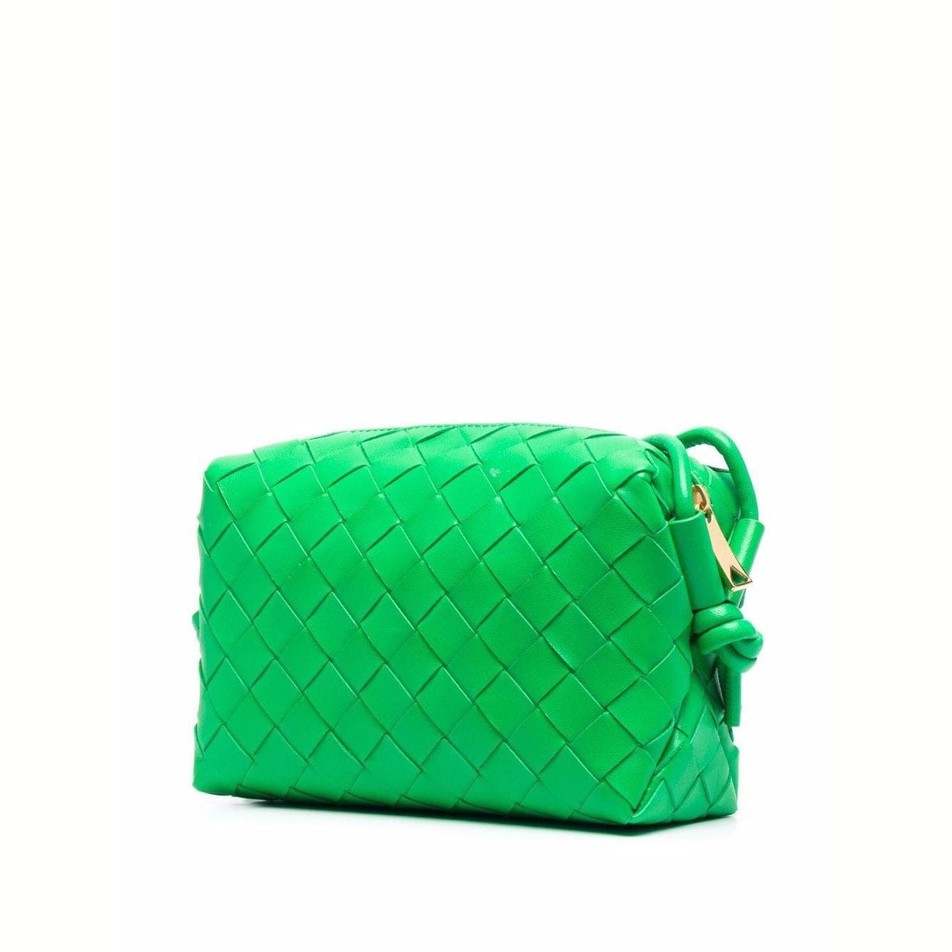 ボッテガヴェネタ BOTTEGA VENETA イントレチャートレザー クロスボディミニバッグ ショルダーバッグ 666683 VCPP3 3722
