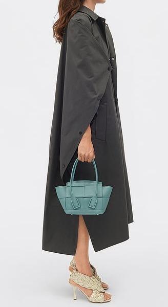 ボッテガヴェネタ BOTTEGA VENETA ハンドバッグ 2WAY レディース ミニ ザ・アルコ GOAT 600606 VA981 3418