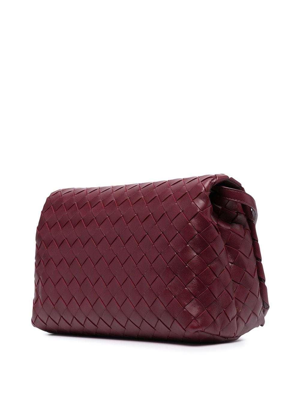 ボッテガヴェネタ SAINT LAURENT イントレチャート ショルダーバッグ ボルドー 609231VCPP16206