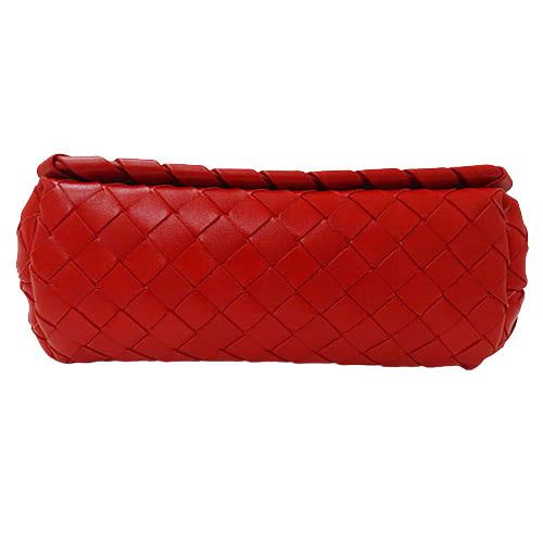 ボッテガヴェネタ SAINT LAURENT イントレチャート ショルダーバッグ ボルドー 609231 VCPP1 8855