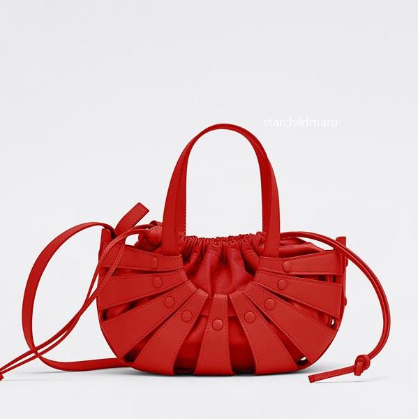 ボッテガベネタ BOTTEGA VENETA レザー クロスボディ 2way バッグ チリレッド スモール/ ショルダー 651819VMAUH8903