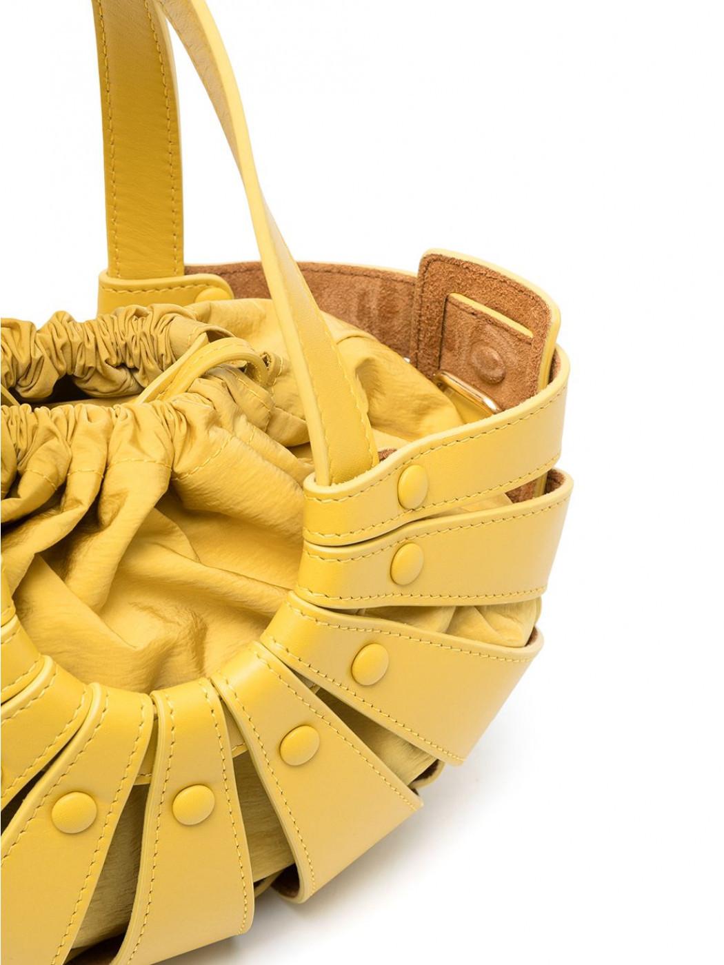 ボッテガベネタ BOTTEGA VENETA レザー クロスボディ 2way バッグ チリレッド スモール/ ショルダー 651819 VMAUH 7136