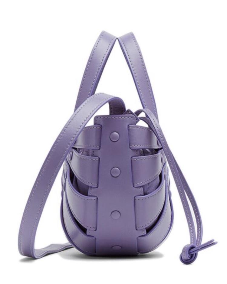 ボッテガベネタ BOTTEGA VENETA レザー クロスボディ 2way バッグ チリレッド スモール/ ショルダー 651819VMAUH5130