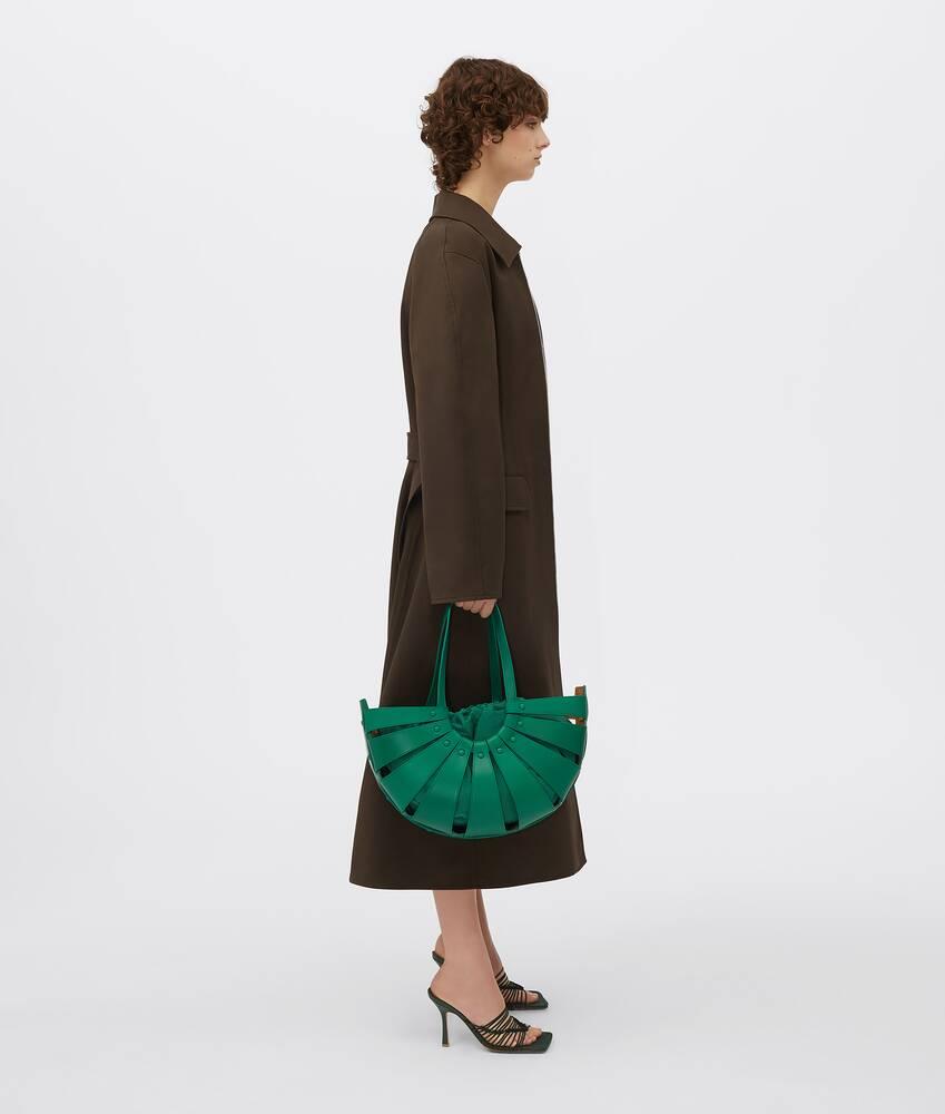 ボッテガベネタ BOTTEGA VENETA レザー クロスボディ 2way バッグ チリレッド スモール/ ショルダー 651577VMAUH3104