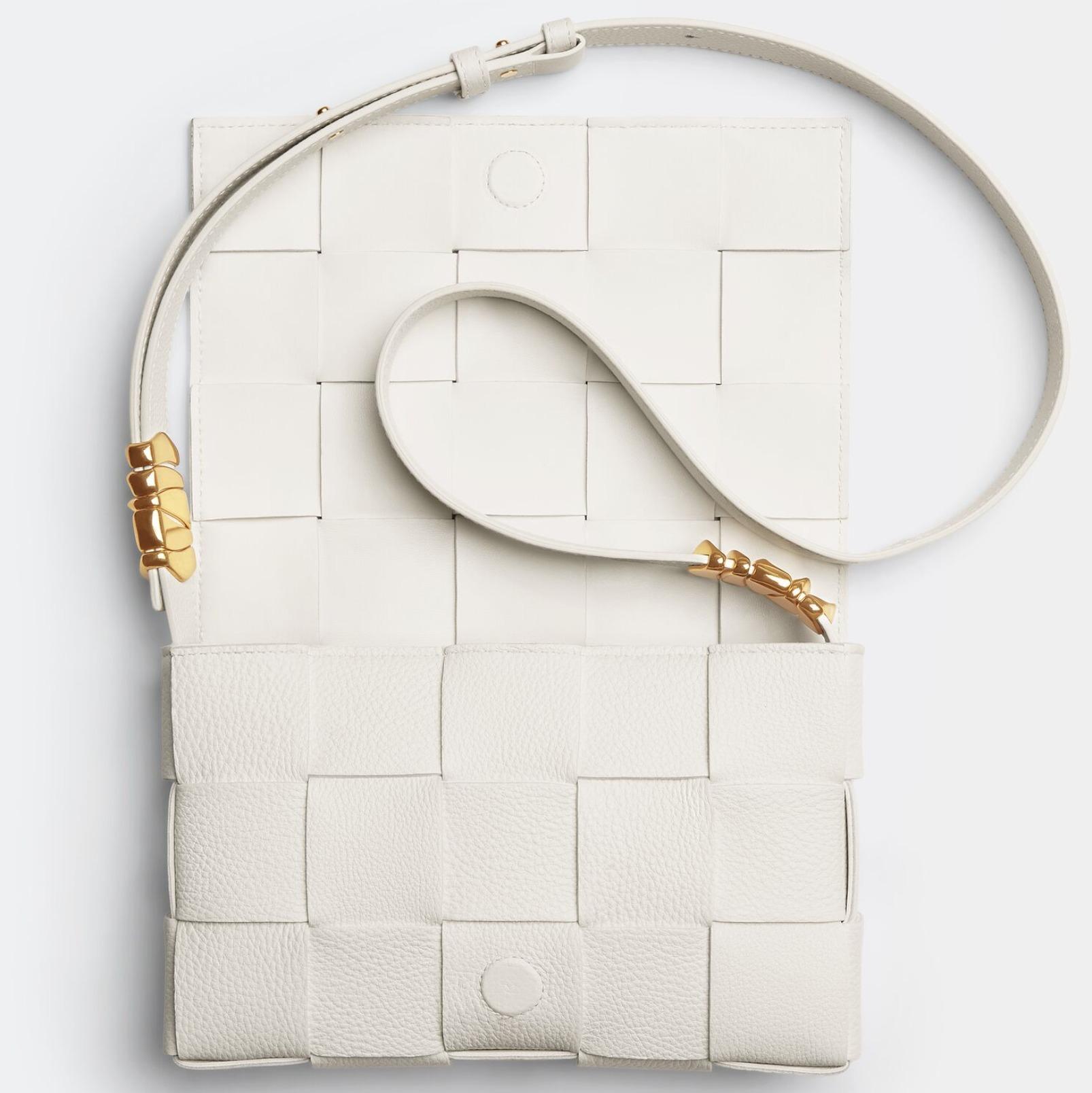 ボッテガベネタ Bottega Veneta クロスボディ イントレチャートレザー カセットショルダーバッグ 666870V17H19009