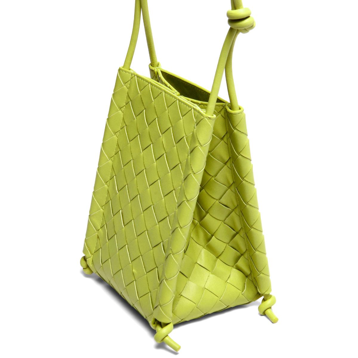 ボッテガ ヴェネタ BOTTEGA VENETA バッグ レディース ショルダーバッグ ミニ THE KNOT ザ ノット KIWI グリーン  639293 VCRA2 3520​