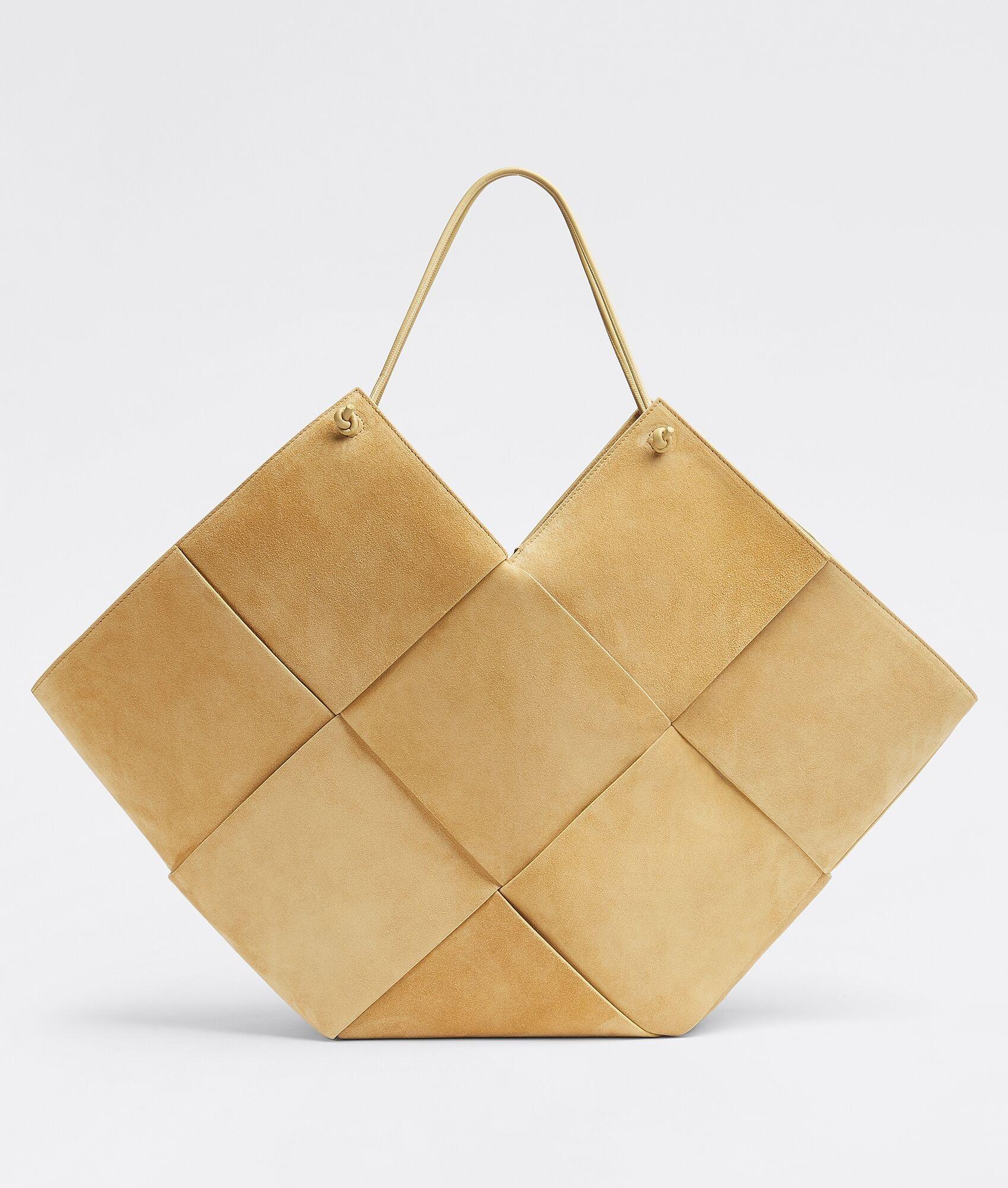 ボッテガヴェネタ BOTTEGA VENETA マキシイントレチャート トートバッグ ベージュ 652058 V0HS1 2664