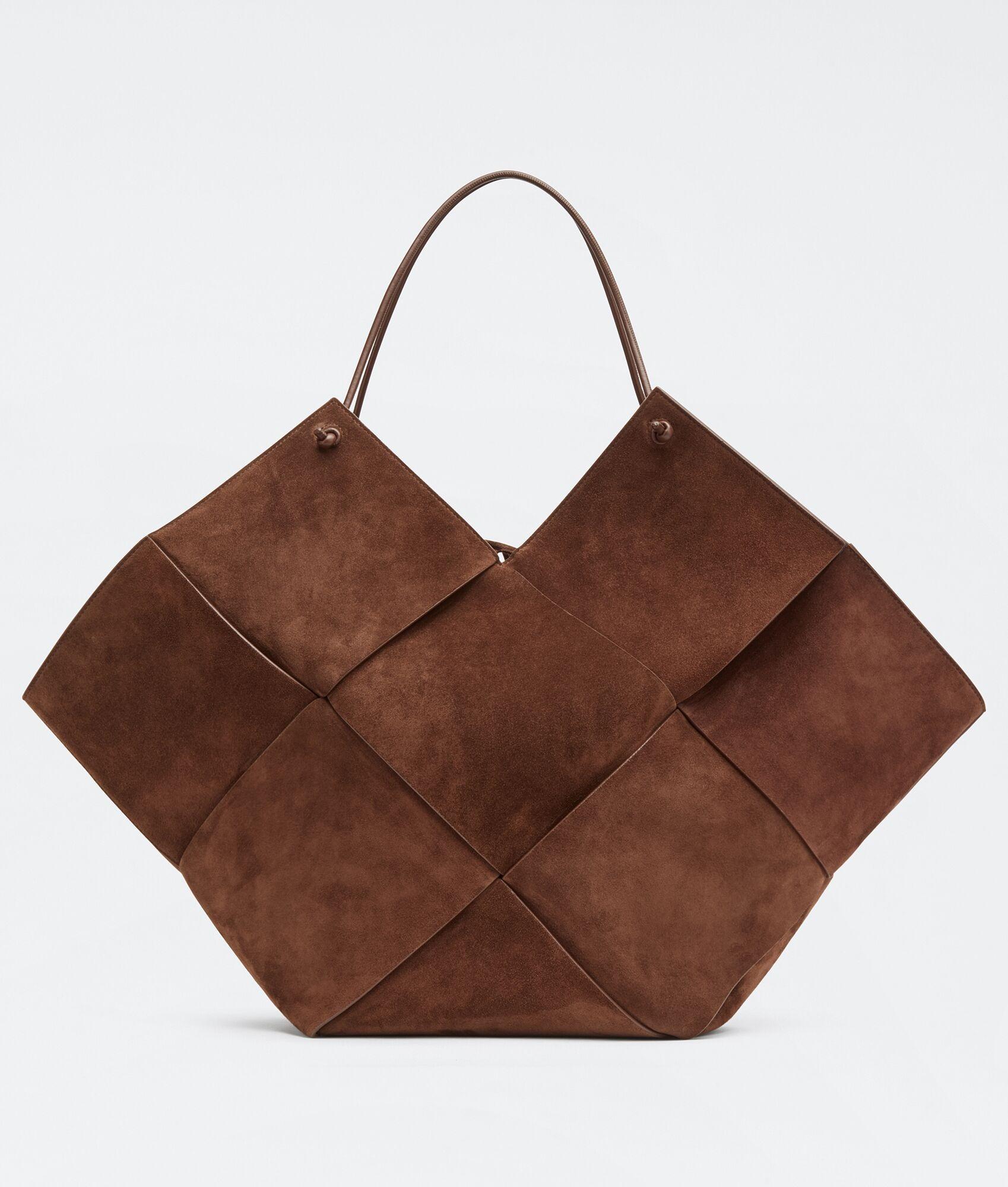 ボッテガヴェネタ BOTTEGA VENETA マキシイントレチャート トートバッグ ベージュ 652058 V0HS1 2201